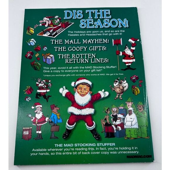 MAD Magazine The Stocking Stuffer Issue HO-HO-HUM 96 Pages of Holiday Special Ed - Picture 2 of 5